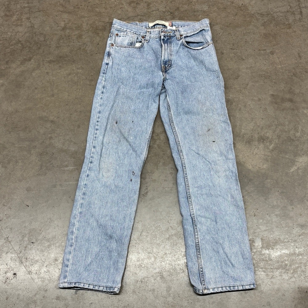VTG Levi's 516 Slim Fit Denim Jeans Medium Wash‎ Straight Slim Fit Mens 32x32
